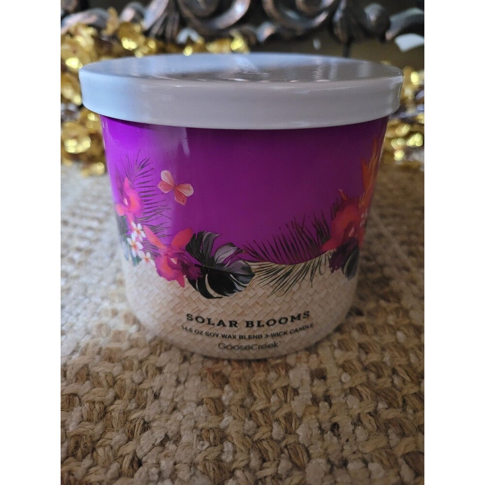 Goose Creek Solar Blooms 3-Wick Candle